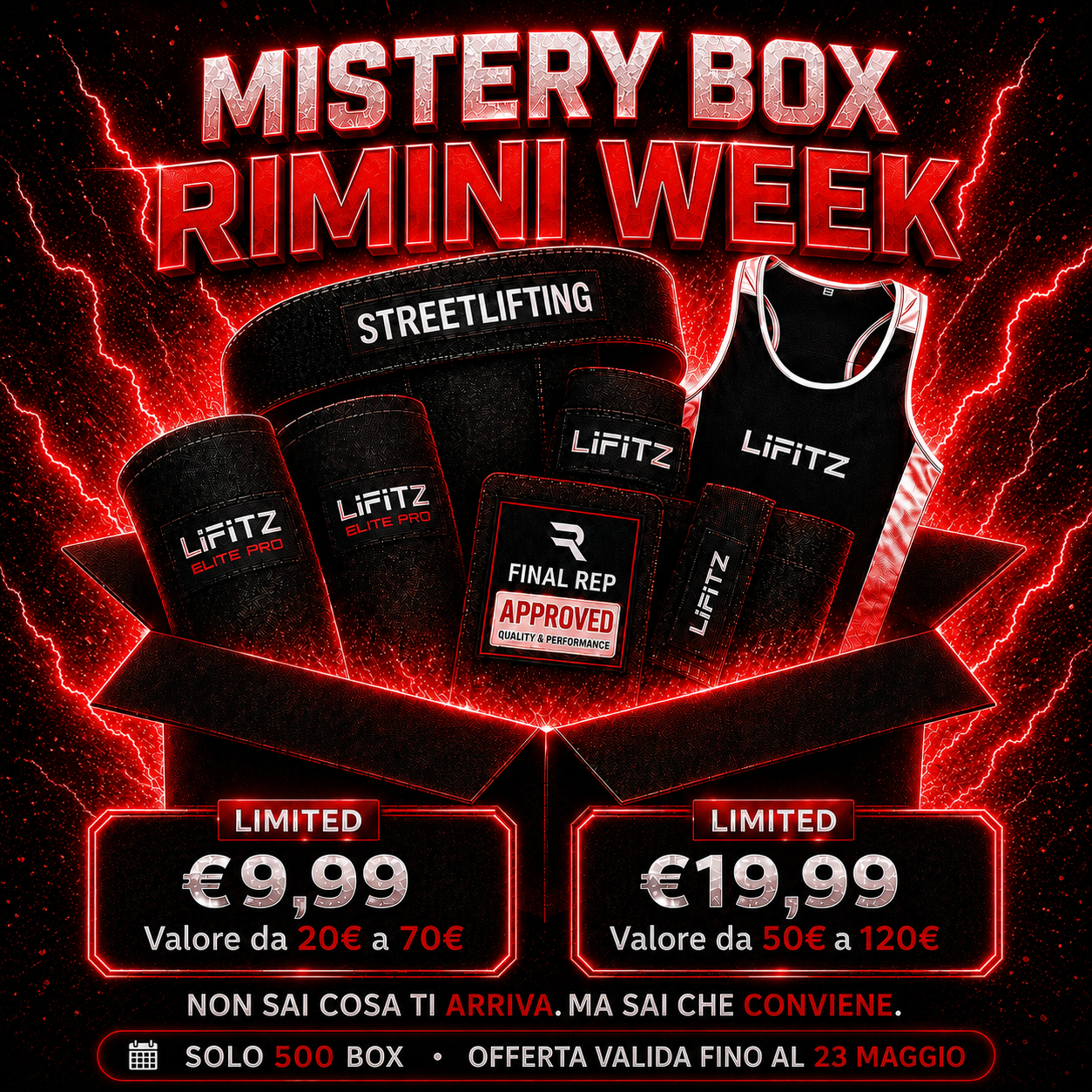 MYSTERY BOX RIMINI WEEK 🚀- LIFITZ®