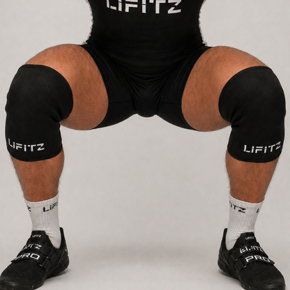 Genouillères en néoprène haute compression 7 mm, taille course - LIFITZ®