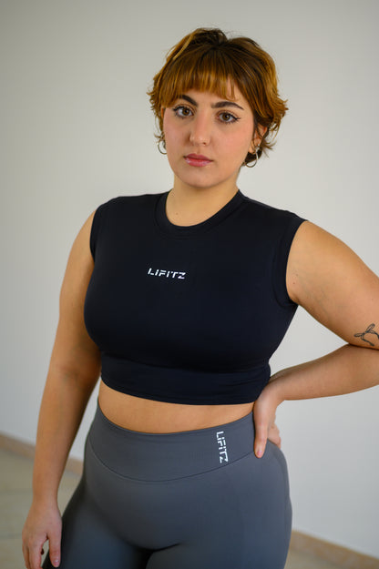 AURA TECH CROP TOP Midnight Core- LIFITZ®
